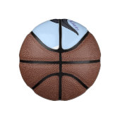 Cute leuke tadpole cartoon illustratie basketbal (Rechts)