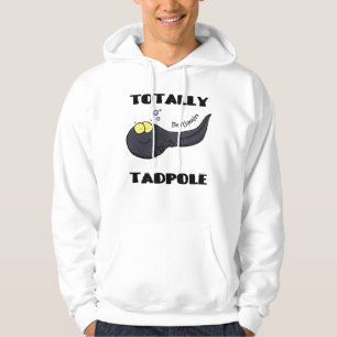 Cute leuke tadpole cartoon illustratie hoodie