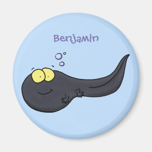 Cute leuke tadpole cartoon illustratie magneet