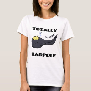 Cute leuke tadpole cartoon illustratie t-shirt