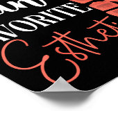 Cute Licensed Esthetician Skincare Beautician Chri Poster (Hoek)