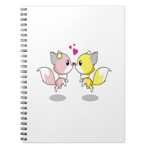 Cute Liefdes Vogels Notitieboek