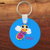 Cute Lightning Bug Sleutelhanger (Voorkant)
