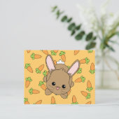 Cute Lil' Bunny Briefkaart (Staand voorkant)