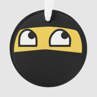 Cute lil Ninja emoji Ornament