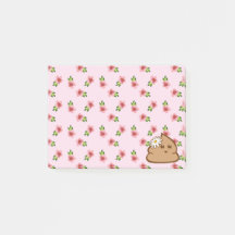 Cute lil Poo Post It Notes