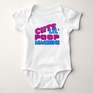 Cute Lil Poop Machine Romper