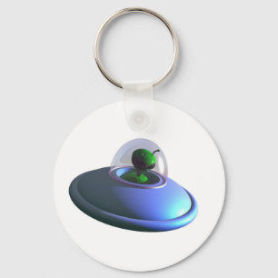 Cute Lil UFO-Sleutelhanger Sleutelhanger