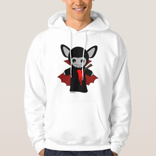 Cute Lil Vampire Bat Hoodie (Voorkant)