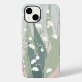 Cute lily of the valley pastel Case-Mate iPhone 14 hoesje