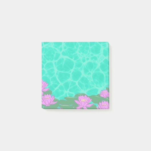 Cute Lilypad Sticky Notes (Voorkant)