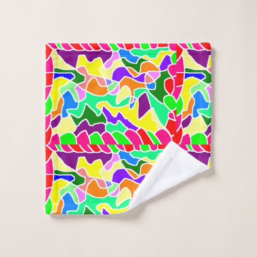 Cute linge multicolore pour vous (Gant de toilette)