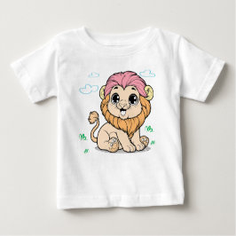 Cute Lion Baby T-Shirt – Colorful Baby
