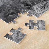 Cute Lion Cub Resting with Father Legpuzzel (Zijkant)