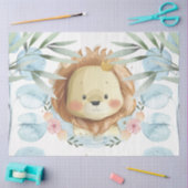 Cute Lion Illustration Tissuepapier (Craft)