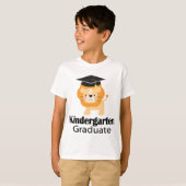 Cute Lion Kindergarten Afstuderen Gift T-shirt (Voorkant volledig)