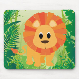 Cute Lion Muismat
