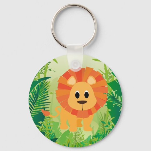 Cute Lion Sleutelhanger (Voorkant)
