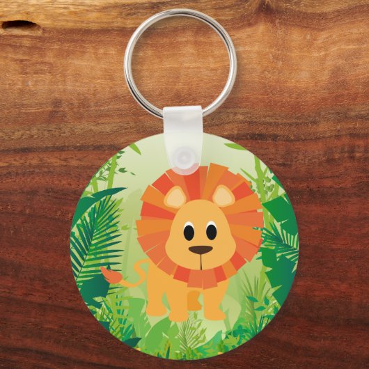 Cute Lion Sleutelhanger (Voorkant)