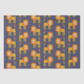 Cute Lion Tissue Paper Tissuepapier (Voorkant)