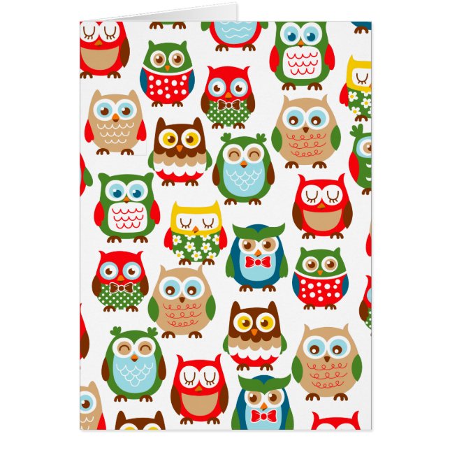 Cute Litte Owls (Voorkant)