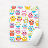 Cute Litte Owls Muismat (Met muis)