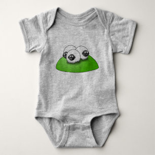 Cute Little Alien Baby Bodypakje - Groene Ruimte Romper