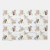 Cute Little Angels Serviette de cuisine (Horizontal)