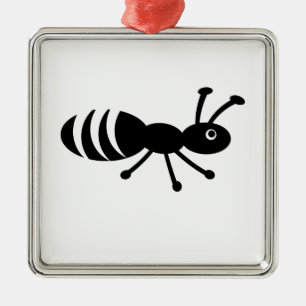 Cute Little Ant Metalen Ornament