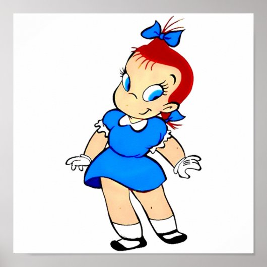 Cute Little Audrey Poster (Voorkant)