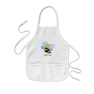Cute Little BEE Personalized Kinder Schort