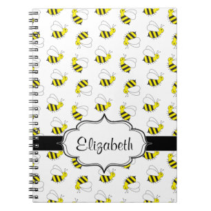Cute Little Bijenpatroon Notitieboek