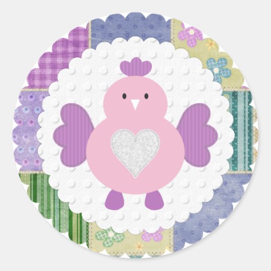 Cute Little Birdie Stickers (Voorkant)