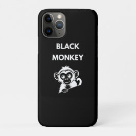 Cute Little Black Monkey iPhone 11 Pro Hoesje