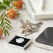 Cute Little Boo Classic Fitted Sleutelhanger (Zijkant)