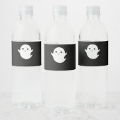 Cute Little Boo Classic Fitted Waterfles Etiket (Flessen)