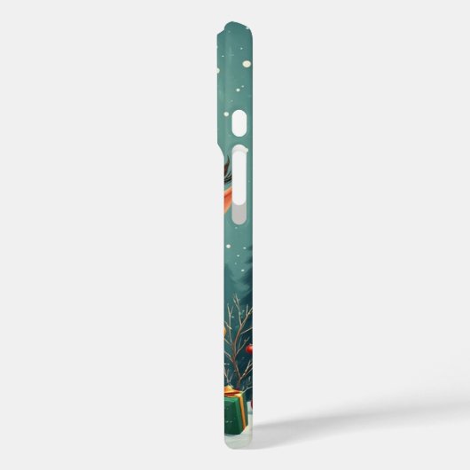 Cute Little Boy Elf iPhone / iPad case (Achterkant / Links)