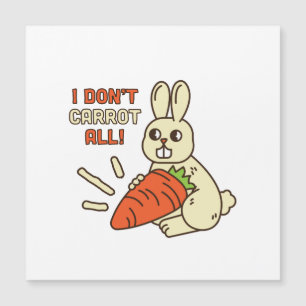 Cute Little Bunny die haar wortel houdt