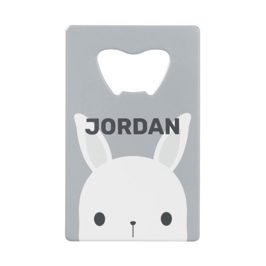 Cute Little Bunny Rabbit with Personalized (Devant)