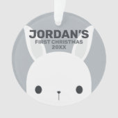 Cute Little Bunny Rabbit with Personalized (devant)