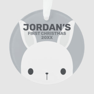 Cute Little Bunny Rabbit with Personalized