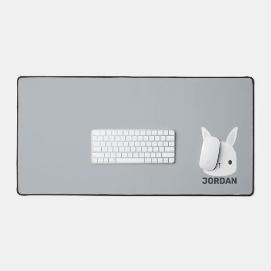 Cute Little Bunny Rabbit with Personalized (Clavier et souris)