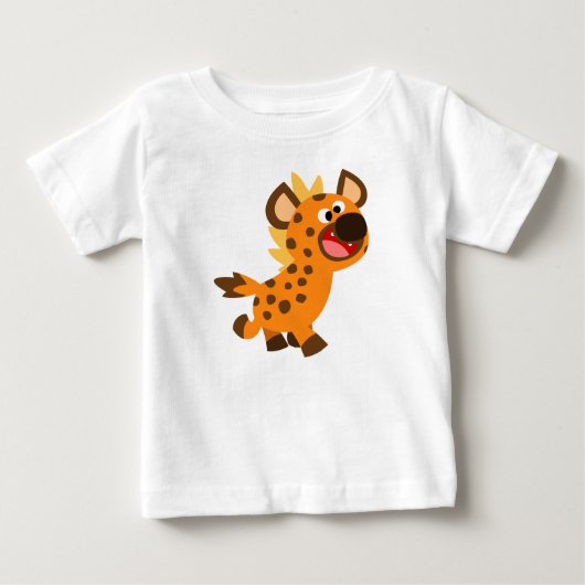 Cute Little Cartoon Hyena Baby T-Shirt (Voorkant)