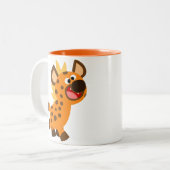 Cute Little Cartoon Hyena Mug (Devant gauche)