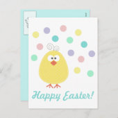 Cute Little Chickie Easter Briefkaart (Voorkant / Achterkant)