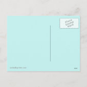 Cute Little Chickie Easter Briefkaart (Achterkant)