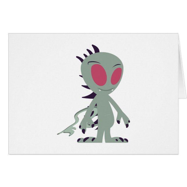 Cute little Chupacabra (Voorkant Horizontaal)