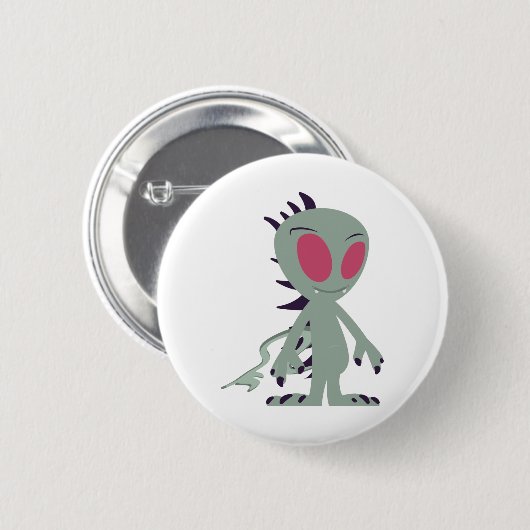Cute little Chupacabra Ronde Button 5,7 Cm (Voorkant /achterkant)