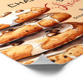 Cute Little Cookie Baby Shower Welcome Poster (Hoek)