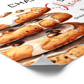 Cute Little Cookie Baby Shower Welcome Poster (Hoek)